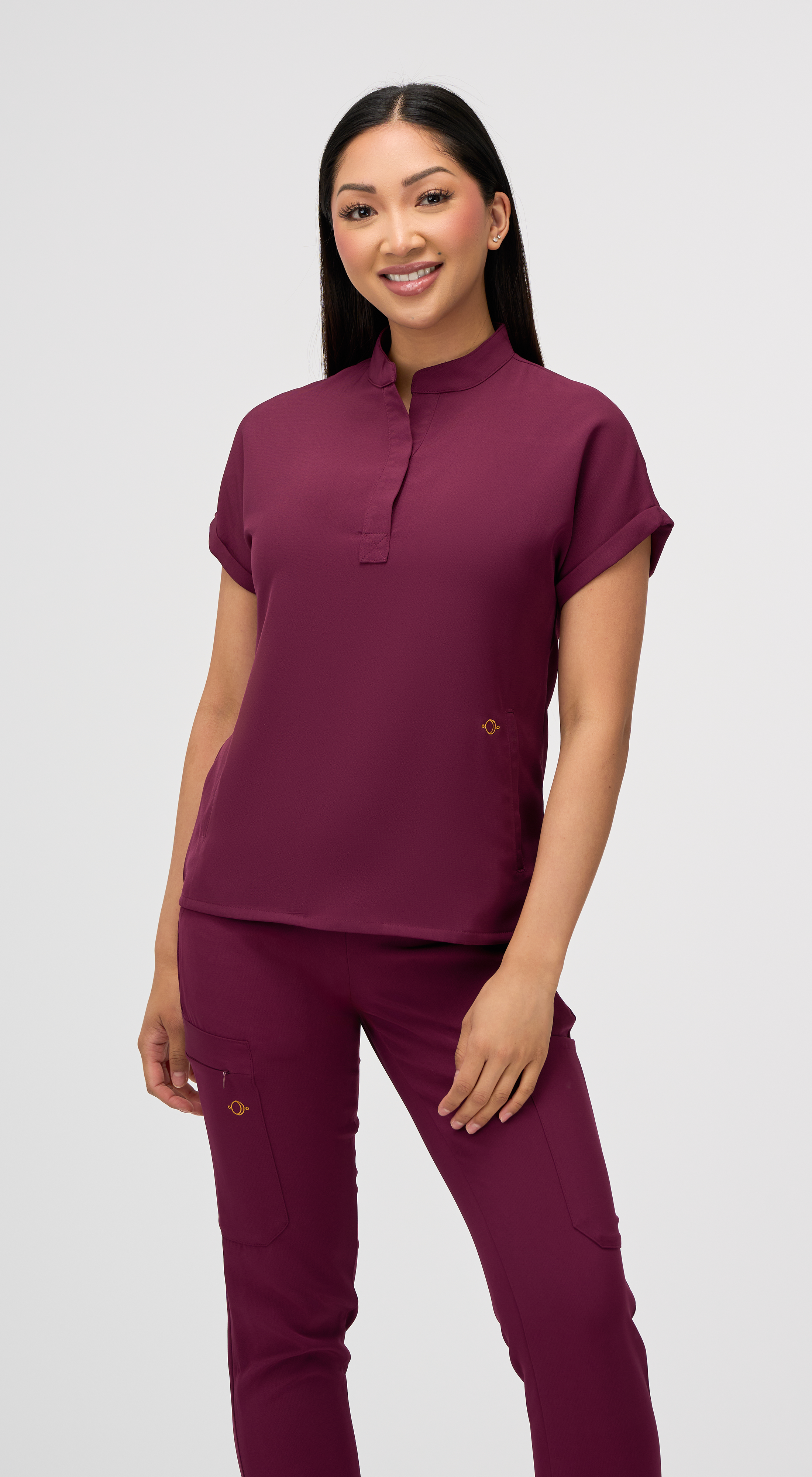 Nova 2-Pocket Oversized Scrub Top