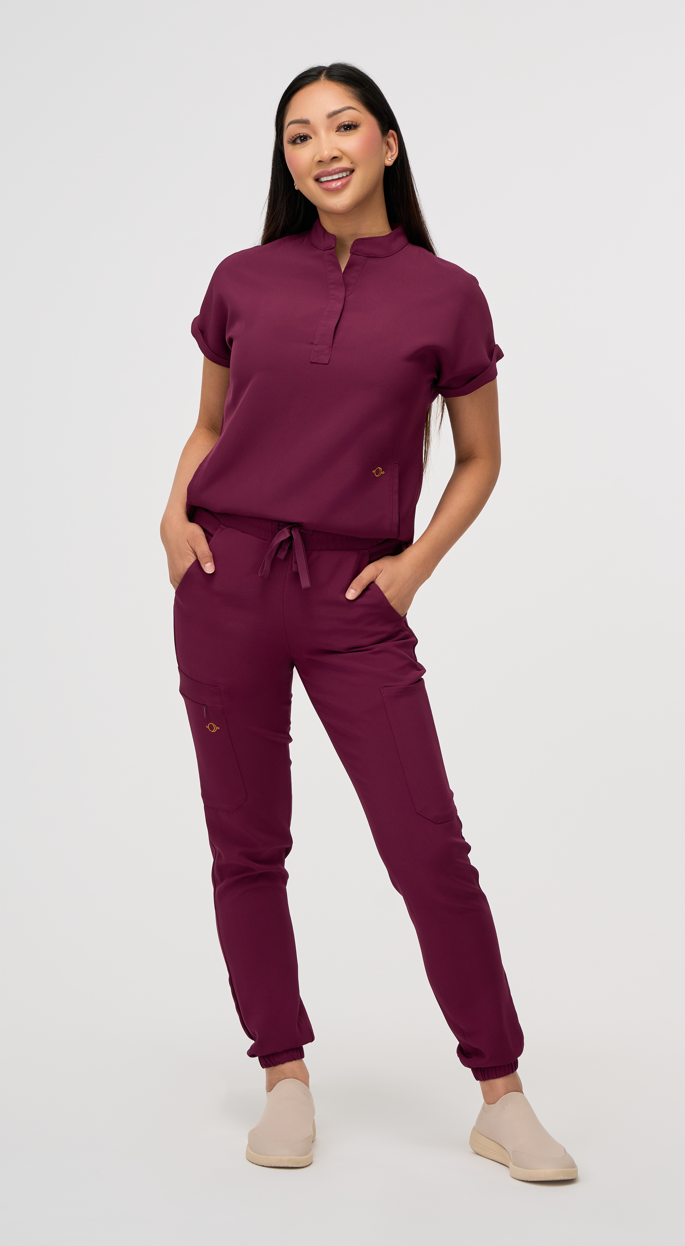 Nova 2-Pocket Oversized Scrub Top