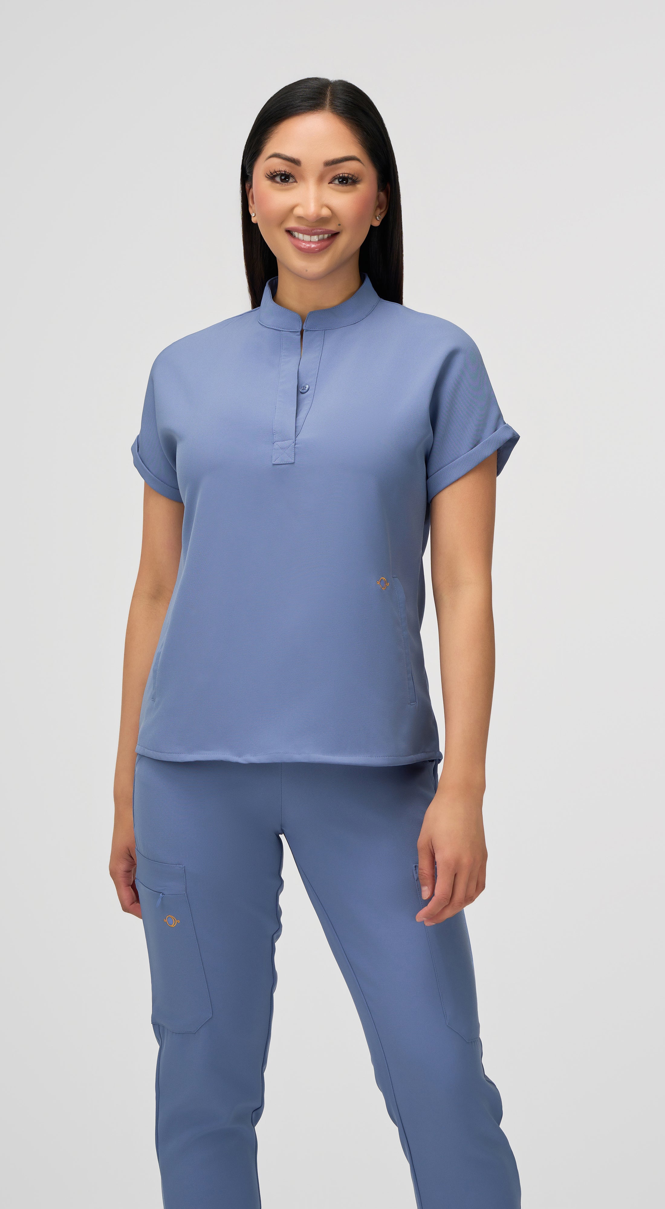 Nova 2-Pocket Oversized Scrub Top