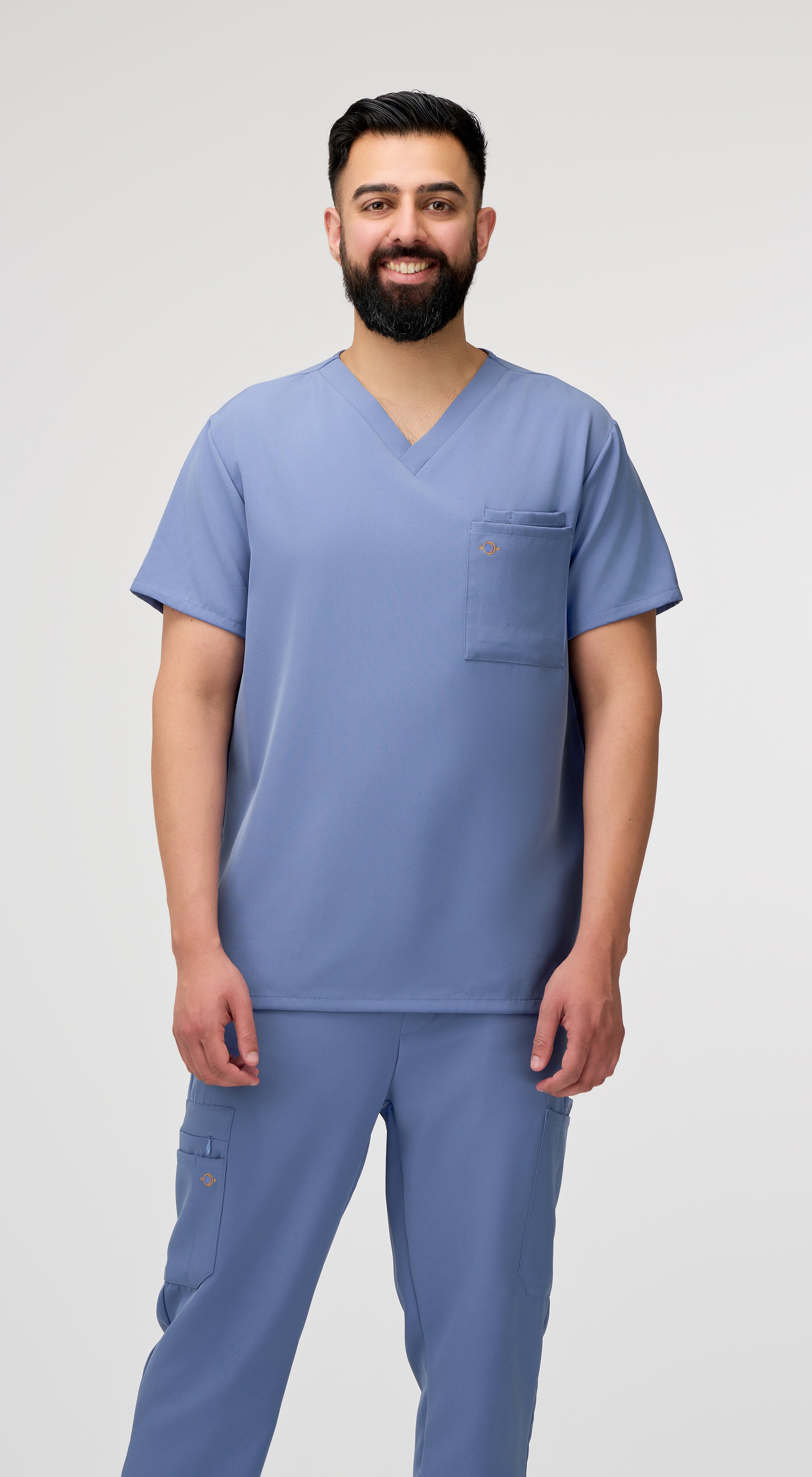 Eclipse 1-Pocket Scrub Top