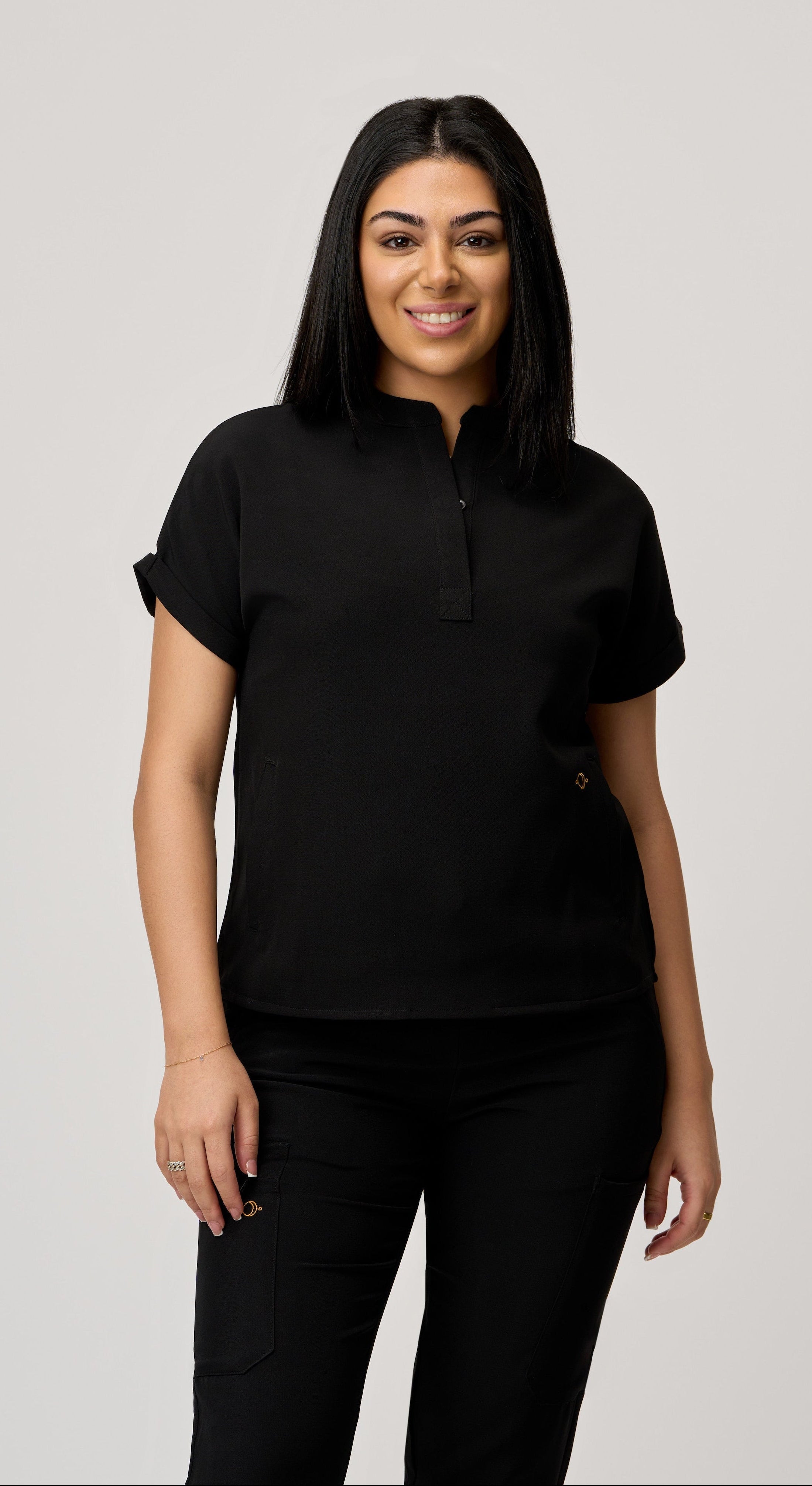 Nova 2-Pocket Oversized Scrub Top