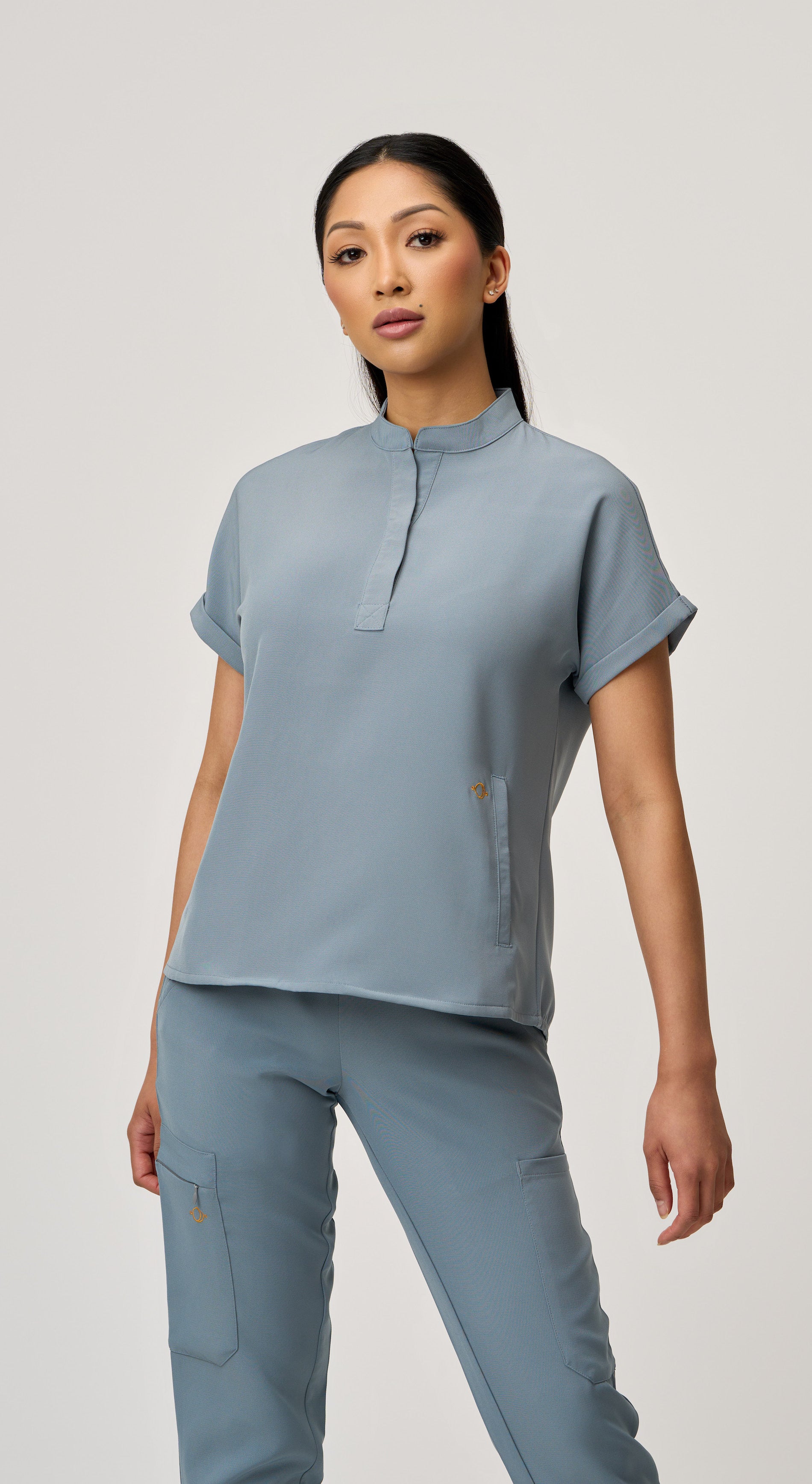 Nova 2-Pocket Oversized Scrub Top