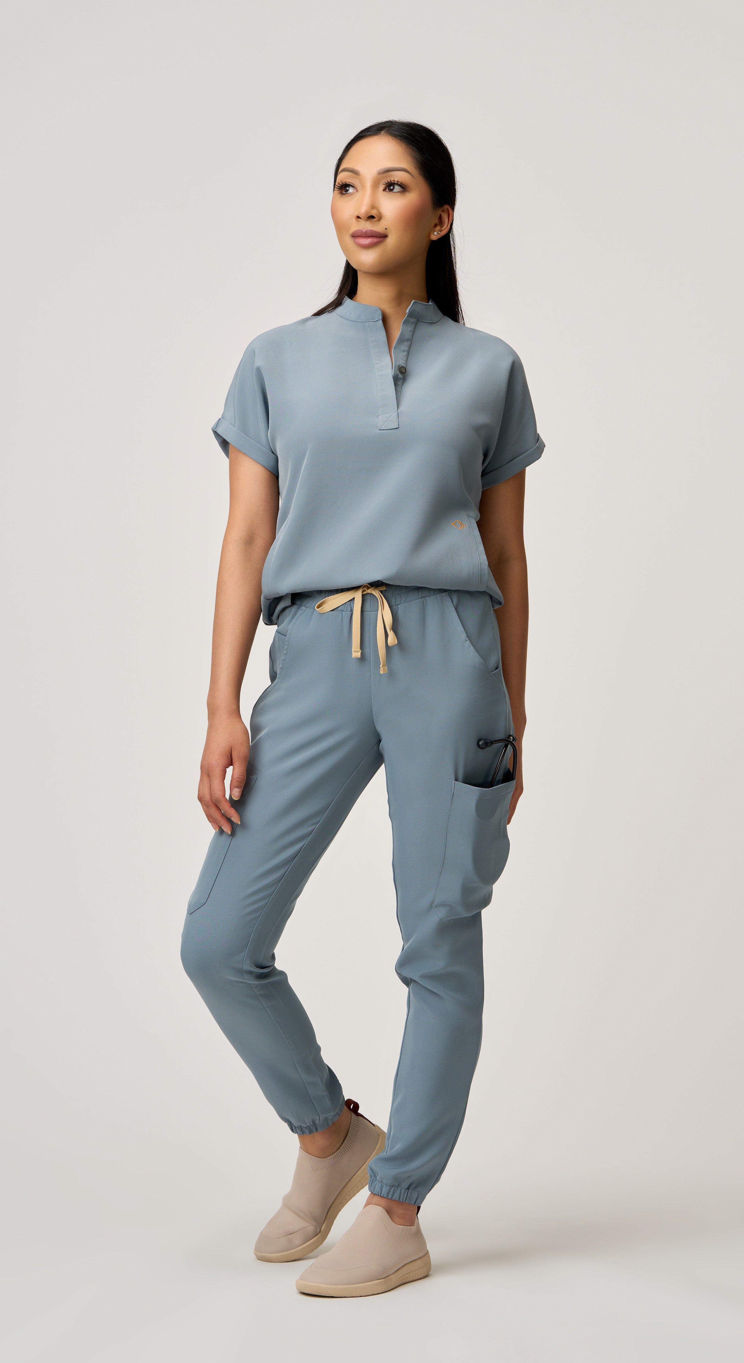 Nova 2-Pocket Oversized Scrub Top