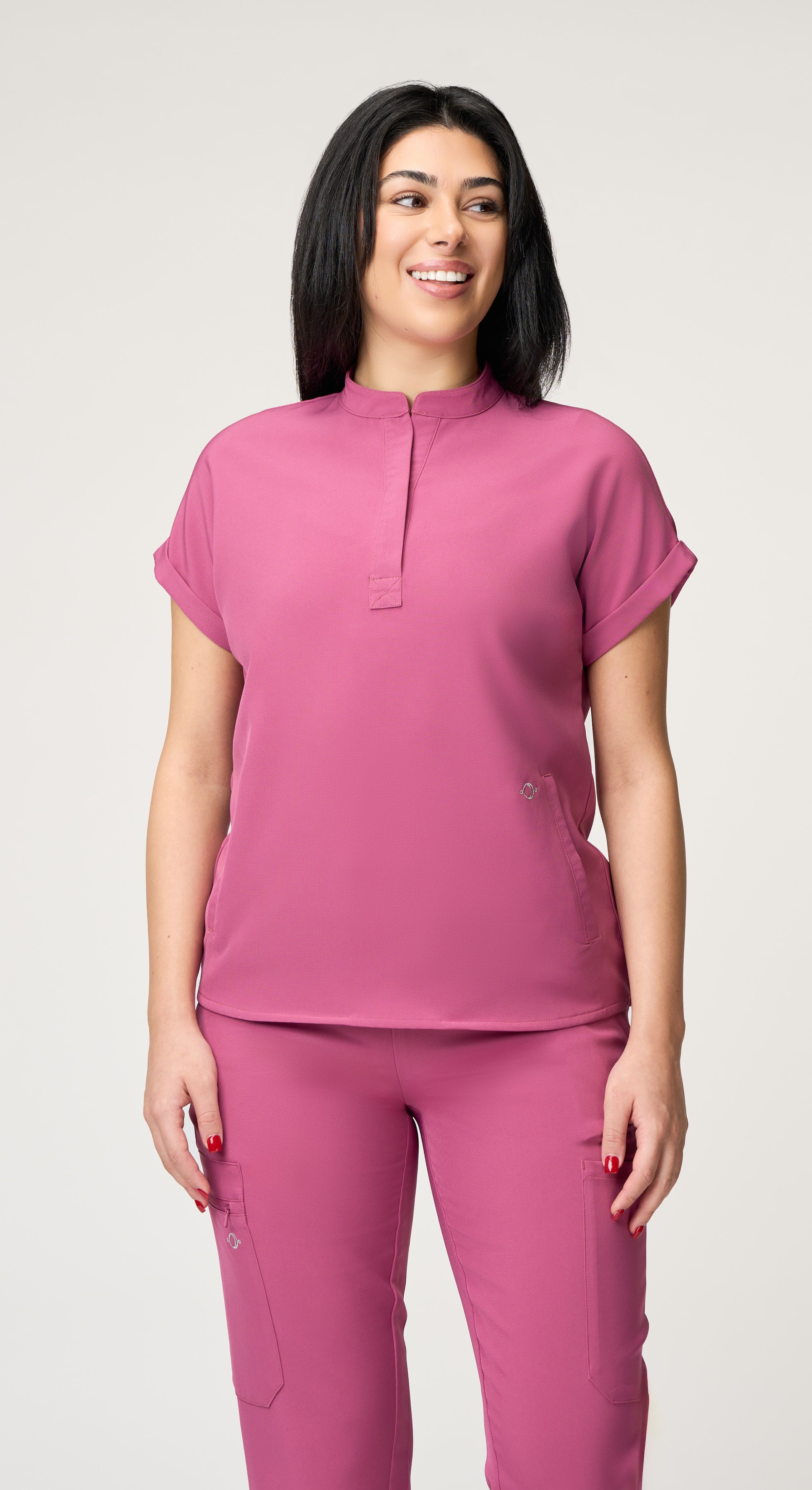 Nova 2-Pocket Oversized Scrub Top