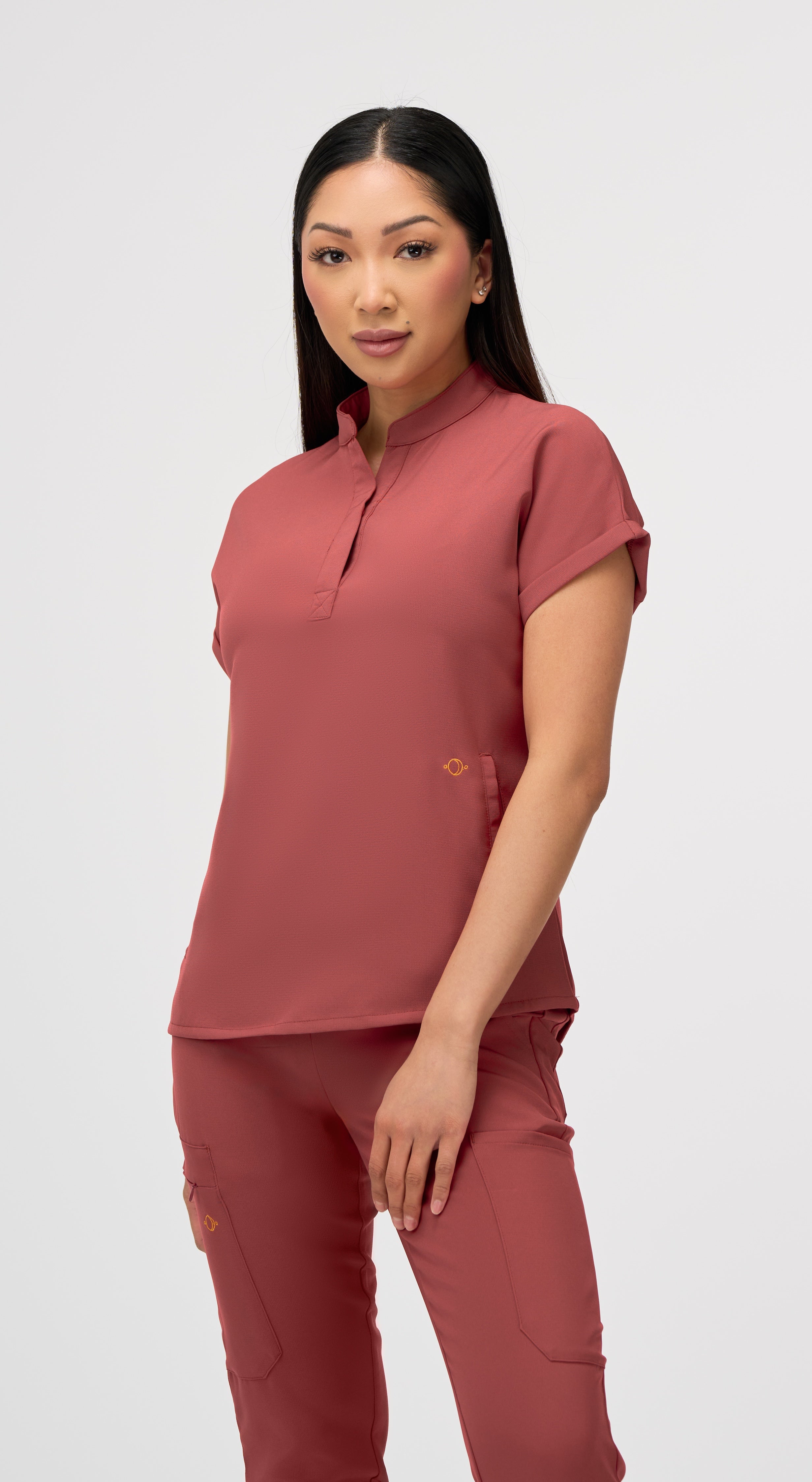 Nova 2-Pocket Oversized Scrub Top