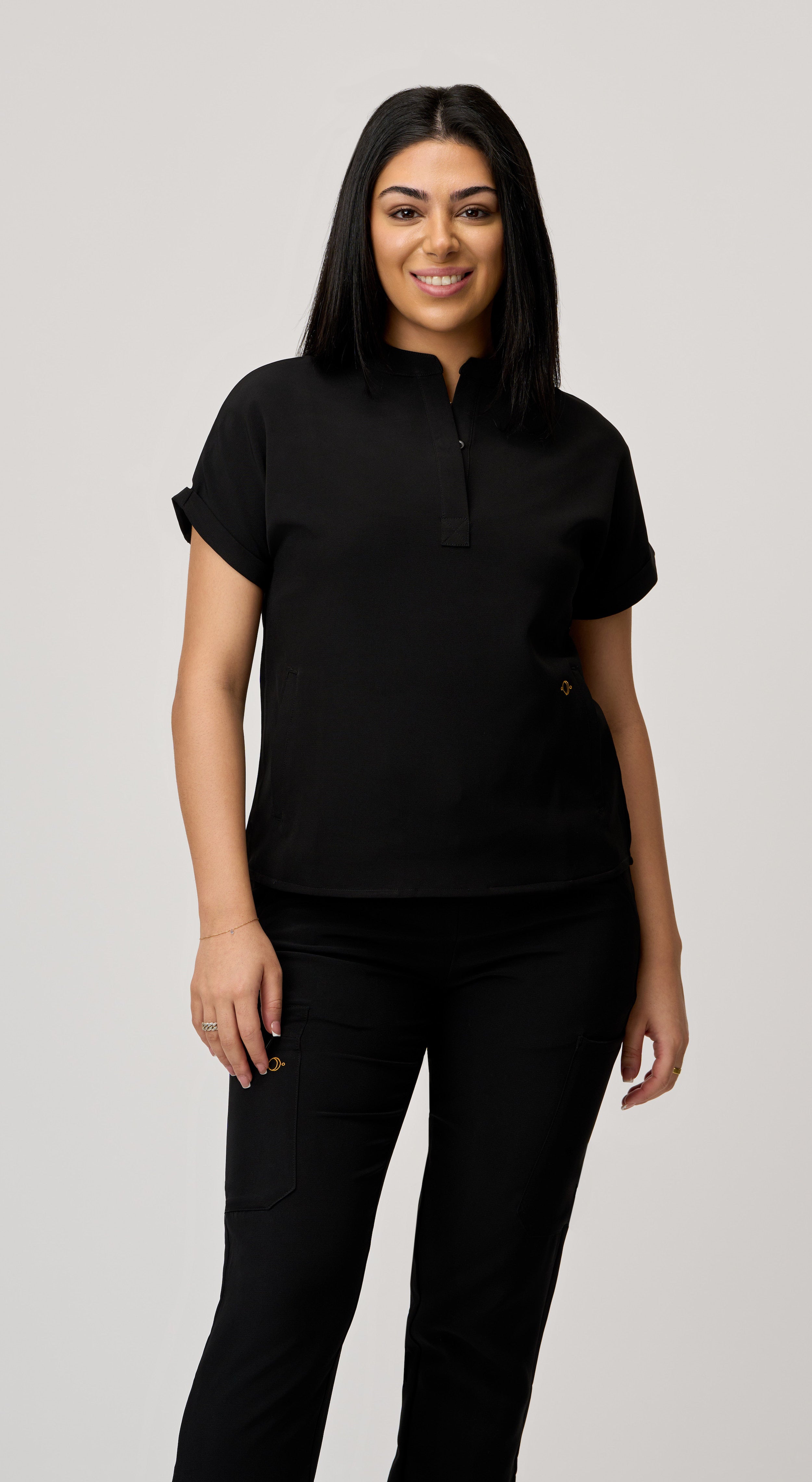 Nova 2-Pocket Oversized Scrub Top