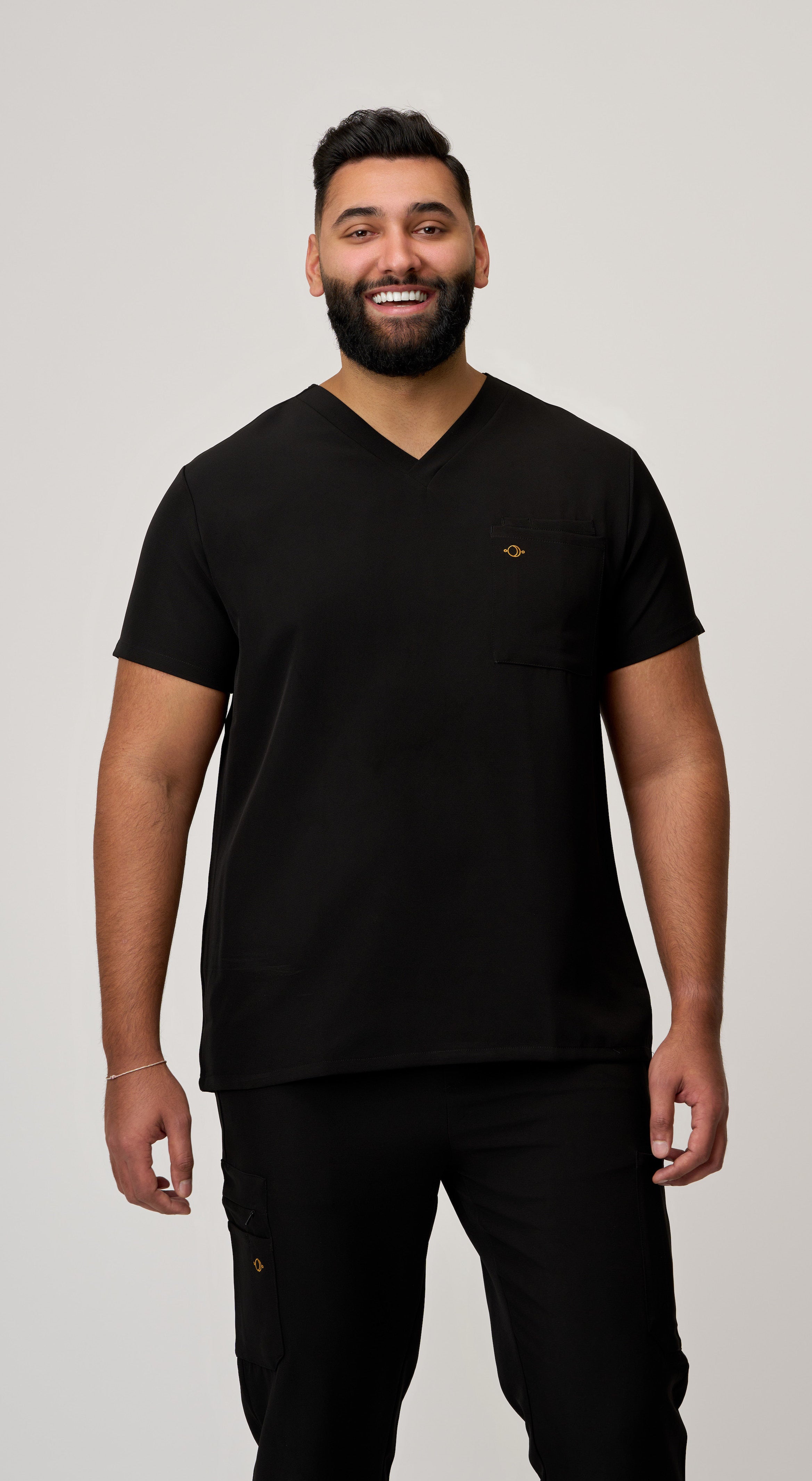 Eclipse 1-Pocket Scrub Top