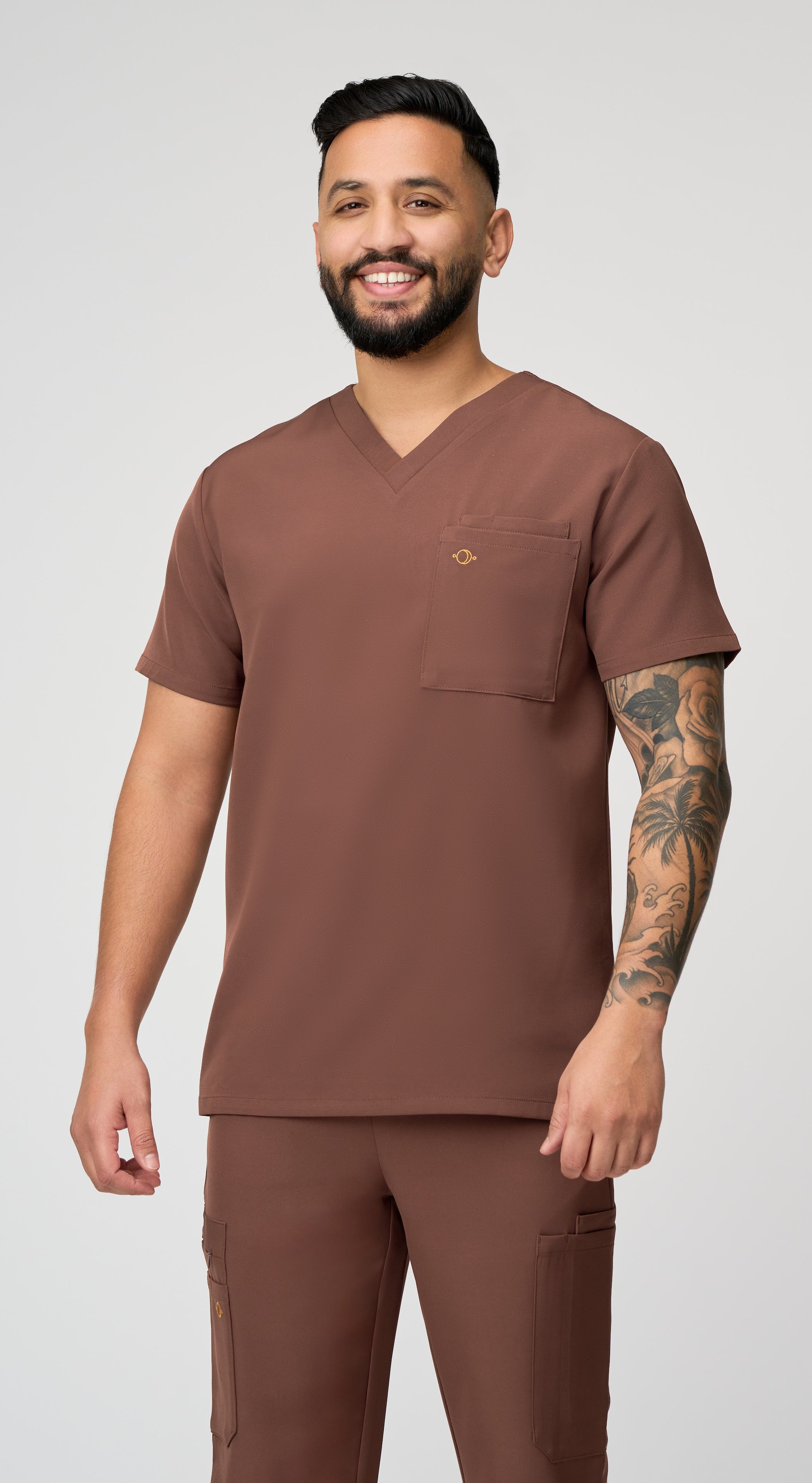 Eclipse 1-Pocket Scrub Top