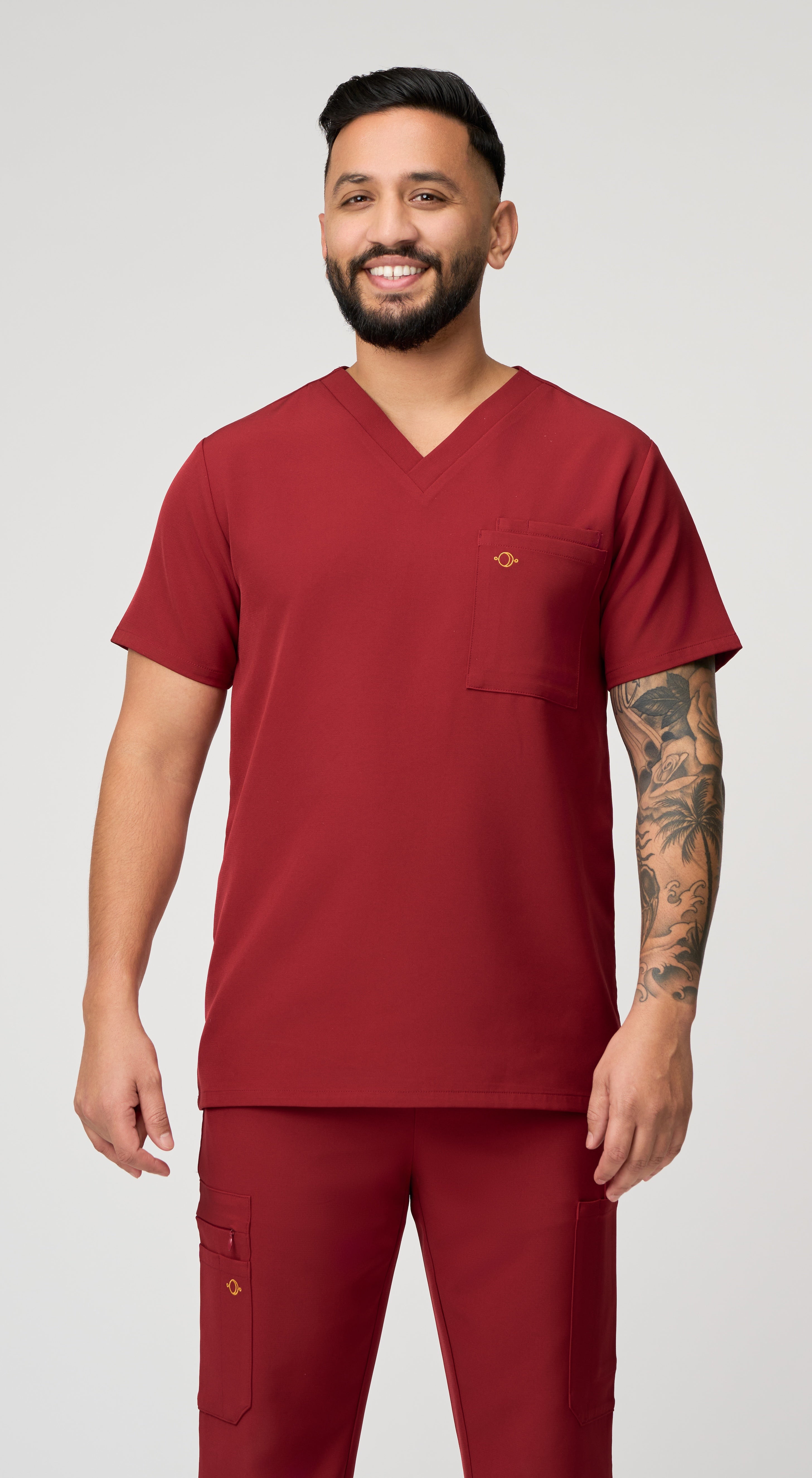 Eclipse 1-Pocket Scrub Top