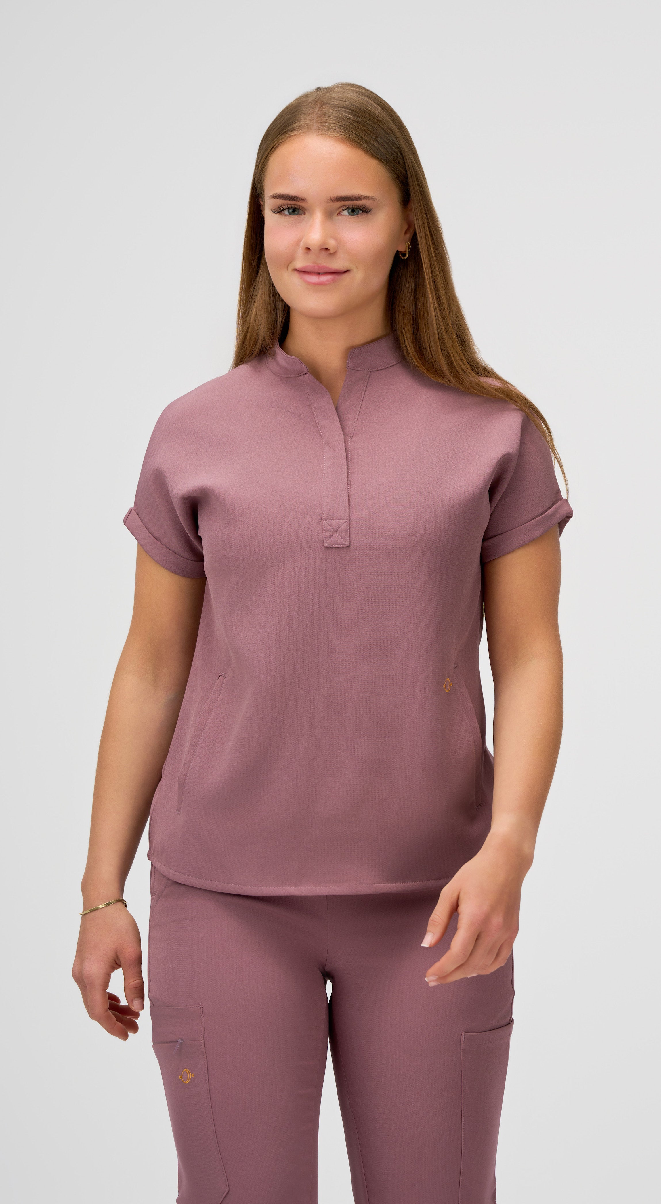 Nova 2-Pocket Oversized Scrub Top